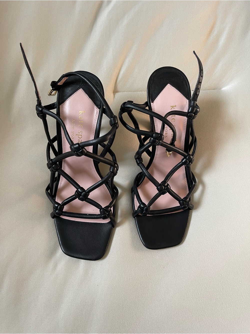kate spade Black coco Sandals